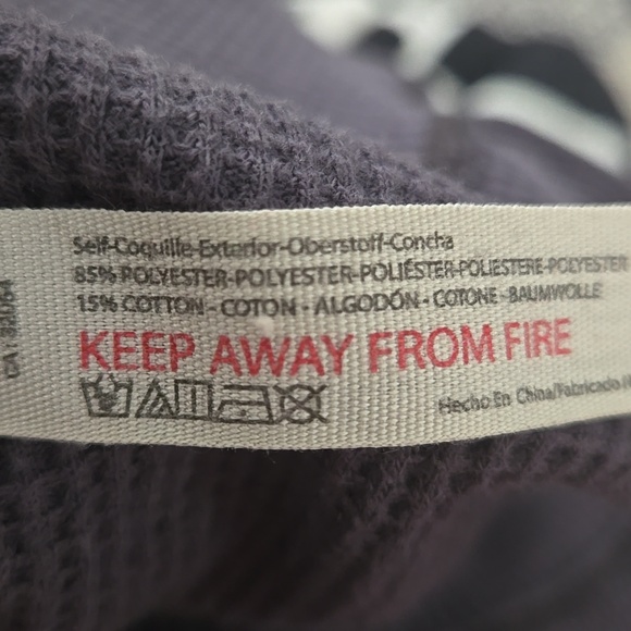 FREE PEOPLE INTIMATELY GRAY WAFFLE SET. SIZE LG & XL - Picture 7 of 7